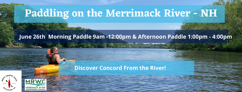 Paddling On The Merrimack Concord NH Merrimack River Watershed Council